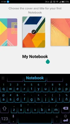 Notebook android App screenshot 7